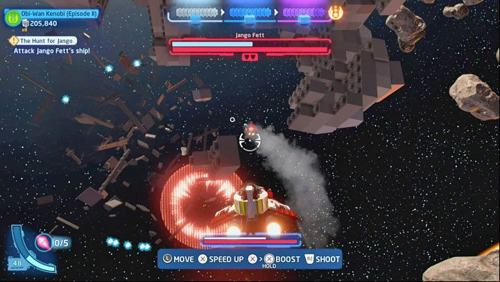 Jango will also drop Seismic Charge traps - LEGO Skywalker Saga: The Hunt for Jango - walkthrough - Episode 2 - Attack of the Clones - LEGO Skywalker Saga Guide