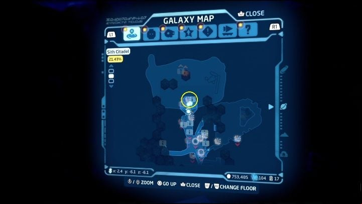 5 - LEGO Skywalker Saga: Sith Citadel - list of all puzzles - Exegol - LEGO Skywalker Saga Guide