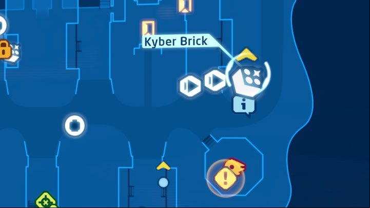 Collectible: Puzzle - Kyber Brick - LEGO Skywalker Saga: Resistance Base - list of all puzzles - DQar - LEGO Skywalker Saga Guide