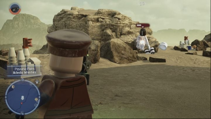 Your task is to defend the quest giver from the First Order troops - LEGO Skywalker Saga: Dont Tread on Me - walkthrough - Pasaana - Forbidden Valley - LEGO Skywalker Saga Guide