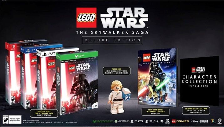 The season includes 7 DLC Packs - LEGO Skywalker Saga: Season - price and DLC - Appendix - LEGO Skywalker Saga Guide
