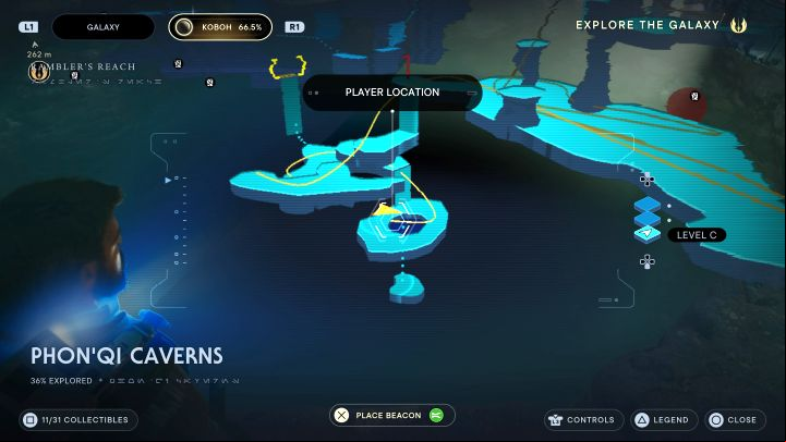 Location: Koboh - Phon' - Jedi Survivor: All fish - Unique Collectibles - Star Wars Jedi Survivor guide